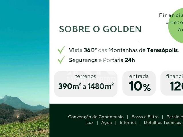 #1416 - Terreno em condomínio para Venda em Teresópolis - RJ - 3